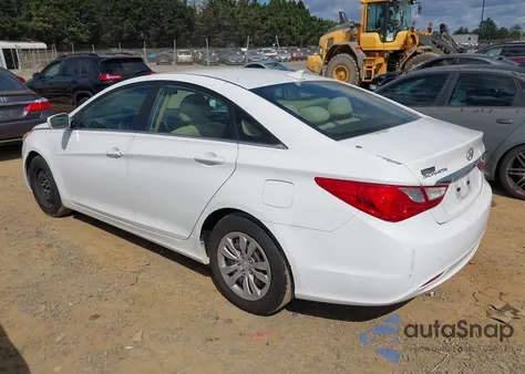 2013 Hyundai Sonata Gls z USA, uszkodzony, nr VIN 5NPEB4AC3DH600214